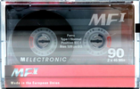 Compact Cassette Melectronic MF I 90 Type I Normal 1996 Switzerland