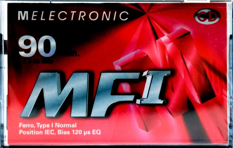 Compact Cassette Melectronic MF I 90 Type I Normal 1996 Switzerland