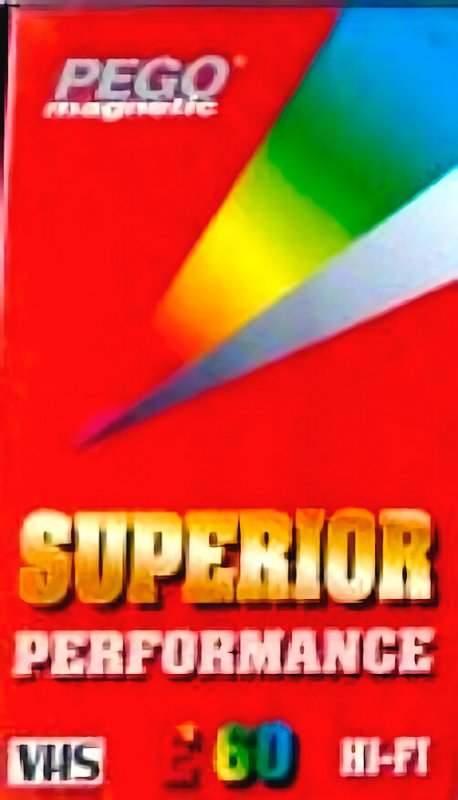 VHS, Video Home System Pego Magnetic Superior Performance 60 Type I Normal Slovenia