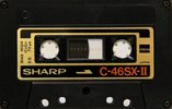 Compact Cassette Sharp SX 46 Type II Chrome 1979 Worldwide