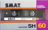 Compact Cassette Smat 60 Type I Normal 1984 South Korea