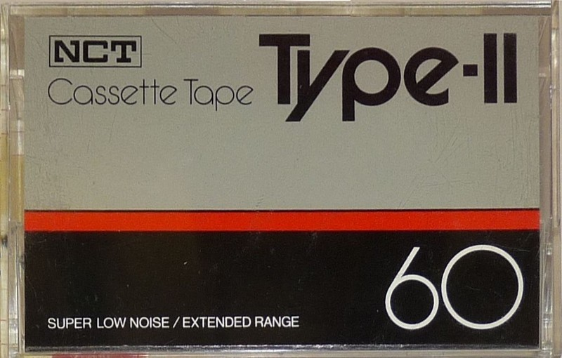 Compact Cassette NCT Type-II 60 Type I Normal Japan