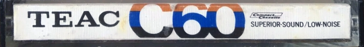 Compact Cassette Teac 60 Type I Normal 1977 Japan