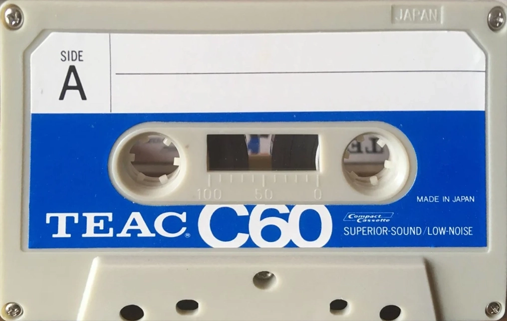 Compact Cassette Teac 60 Type I Normal 1977 Japan