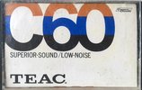 Compact Cassette Teac 60 Type I Normal 1977 Japan