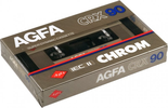 Compact Cassette AGFA CRX 90 Type II Chrome 1982 Europe