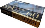 Compact Cassette TDK SA-X 60 "SA-X60SE" Type II Chrome 1990 Australia, Europe