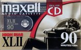 Compact Cassette Maxell XLII 90 Type II Chrome 2000 North America