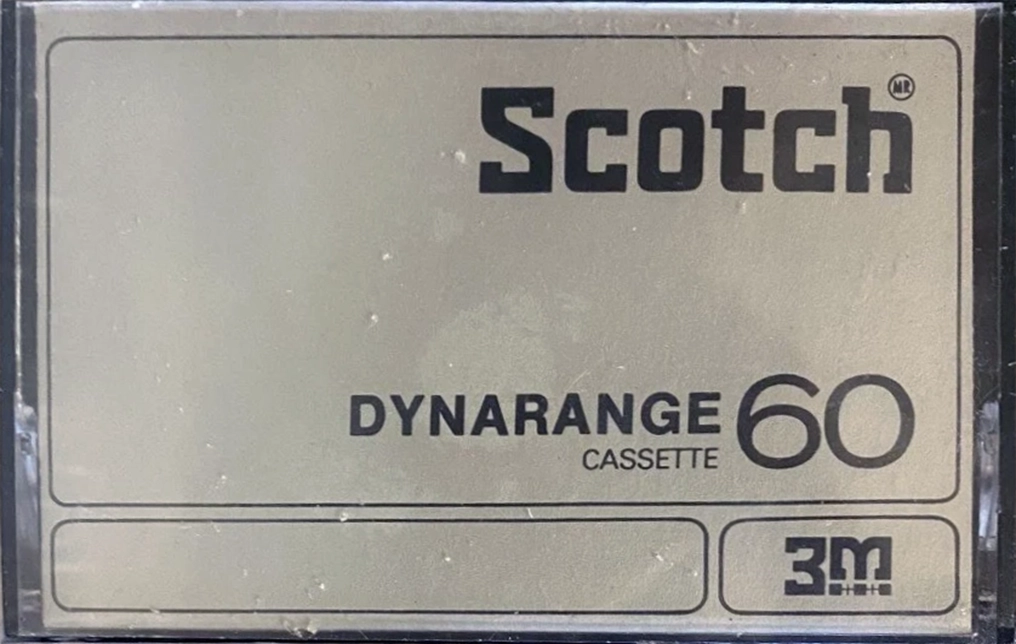 Compact Cassette Scotch Dynarange 60 Type I Normal 1977 Brazil
