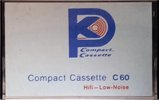 Compact Cassette PK 60 Type I Normal Unknown Country