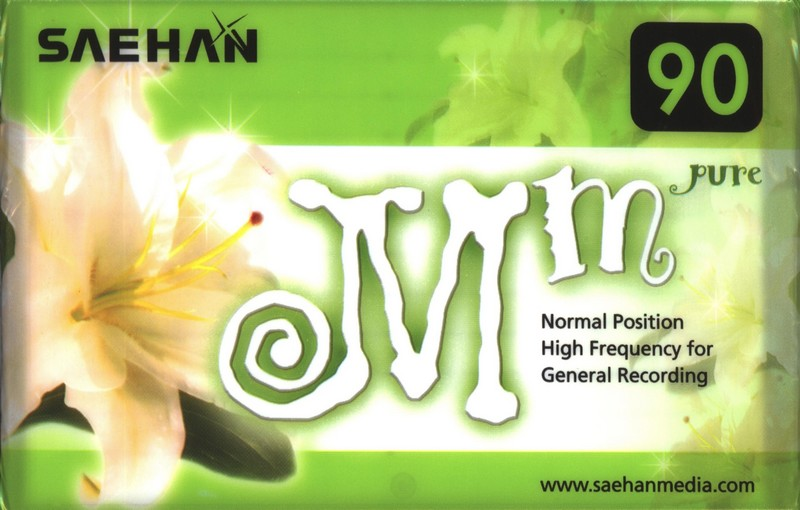 Compact Cassette Saehan MM 90 "Pure" Type I Normal 2003 South Korea
