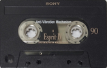 Compact Cassette Sony Esprit 90 "ESP IV-90" Type IV Metal 1992 Europe