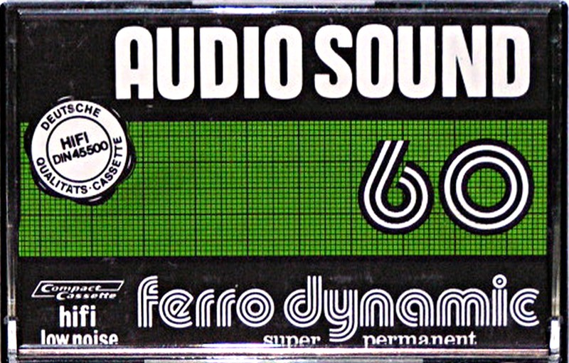 Compact Cassette Audio Sound 60 Type I Normal 1980 Europe
