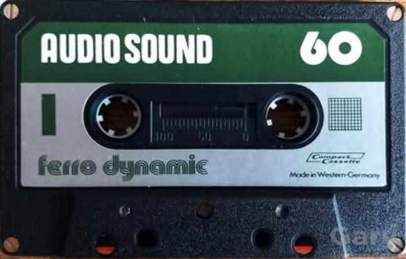 Compact Cassette Audio Sound 60 Type I Normal 1980 Europe