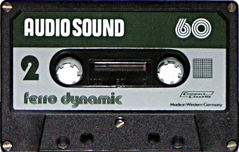 Compact Cassette Audio Sound 60 Type I Normal 1980 Europe