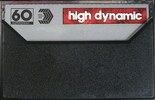 Compact Cassette Polimer 60 "high dynamic" Type I Normal Hungary