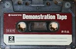 Compact Cassette Sanyo "U4" Demonstration Tape Japan