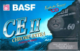 Compact Cassette BASF CE II Chrome Extra 60 Type II Chrome 1995 Latin America