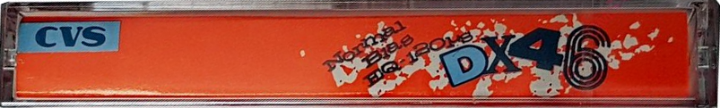 Compact Cassette CVS DX 46 Type I Normal Japan