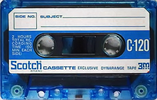 Compact Cassette Scotch Dynarange 120 Type I Normal 1971 Japan