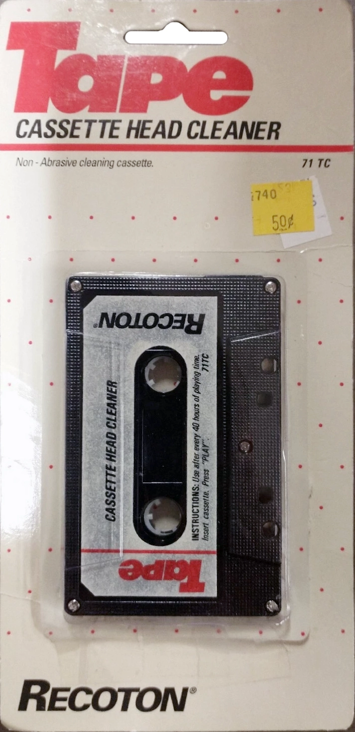 Blister Recoton "71TC" Cleaning Cassette 1994 USA