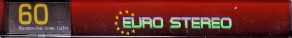 Compact Cassette Euro Stereo HD+ 60 Type I Normal 1993 Europe