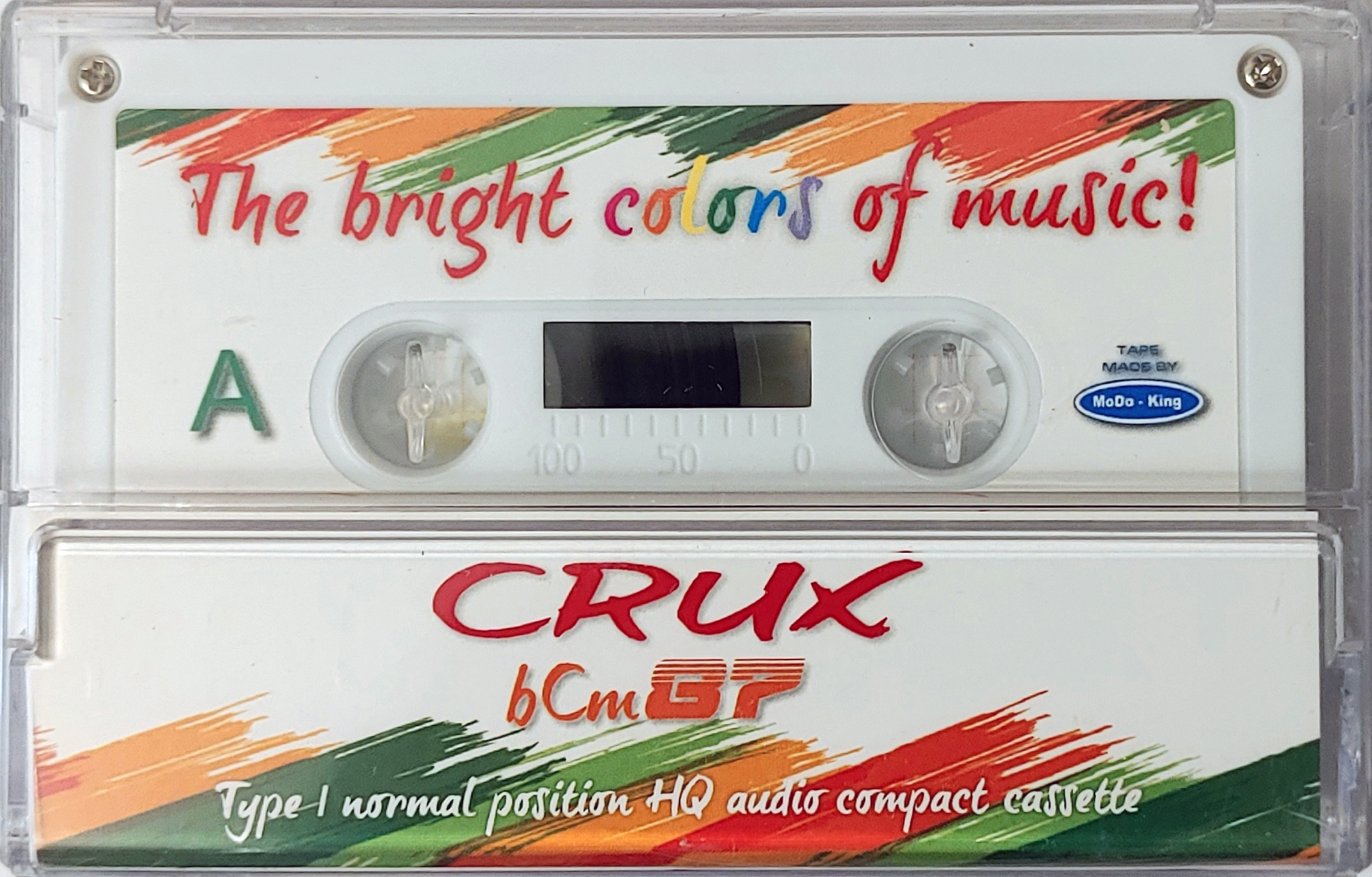 Compact Cassette CRUX bCm 87 Type I Normal 2025 Worldwide