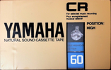 Compact Cassette Yamaha CR 60 Type II Chrome 1982 Worldwide