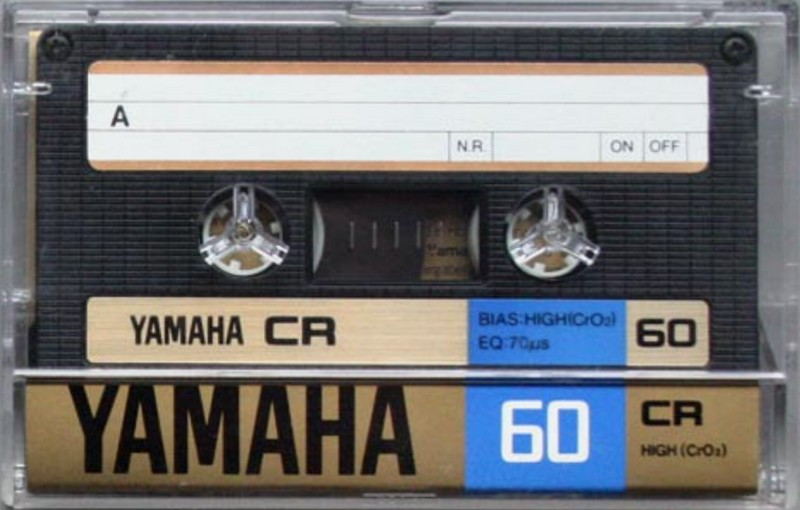 Compact Cassette Yamaha CR 60 Type II Chrome 1982 Worldwide