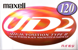 Compact Cassette Maxell UDII / UD2 120 "UD2-120L" Type II Chrome 1997 Japan