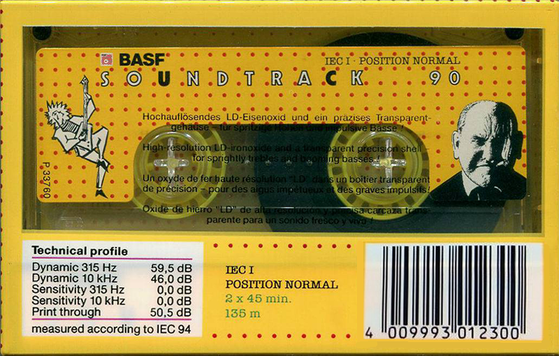 Compact Cassette BASF Soundtrack 90 Type I Normal 1992 Europe