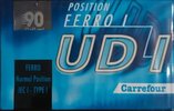 Compact Cassette Carrefour UD I 90 Type I Normal 1999 Europe