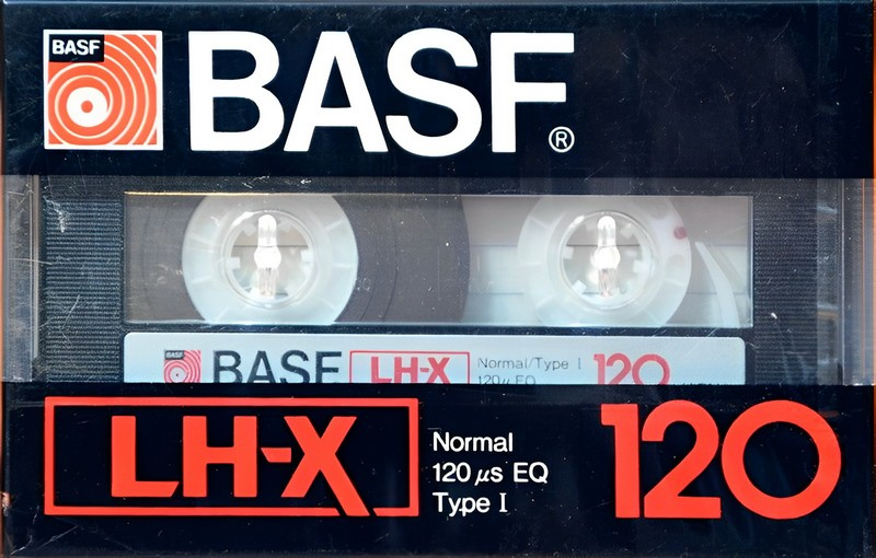 Compact Cassette BASF LH-X 120 Type I Normal 1982 Japan