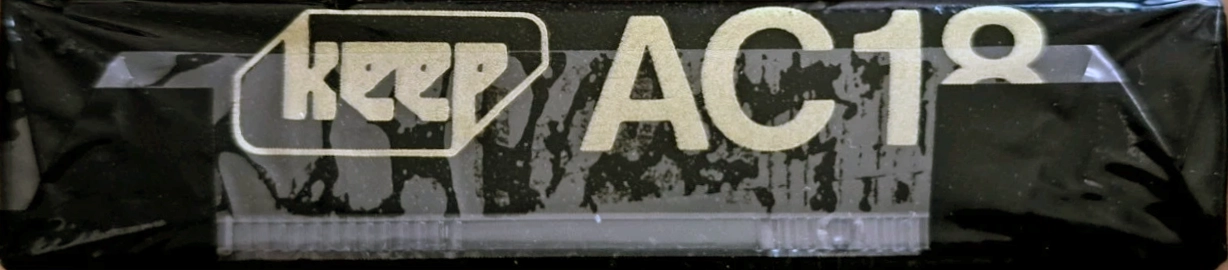 Compact Cassette KEEP AC 18 Type I Normal 1982 Japan