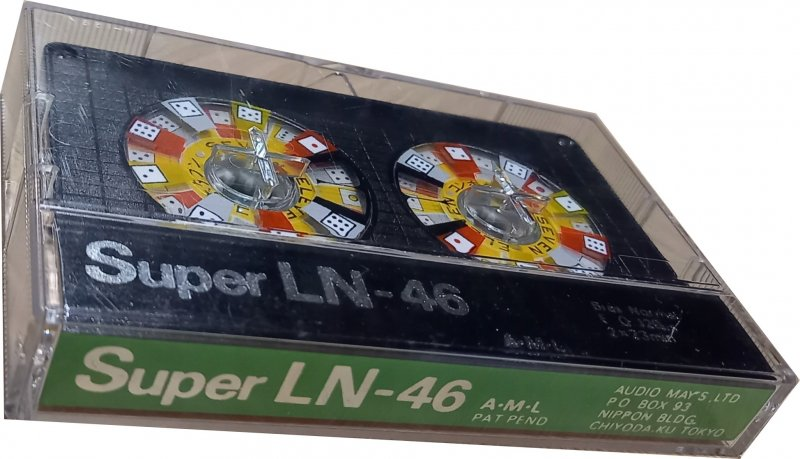Compact Cassette AML Super LN 46 "Casino Cassette Roulette" Type I Normal Japan