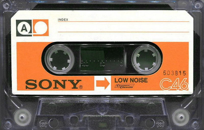 Compact Cassette Sony 46 Type I Normal 1976 USA