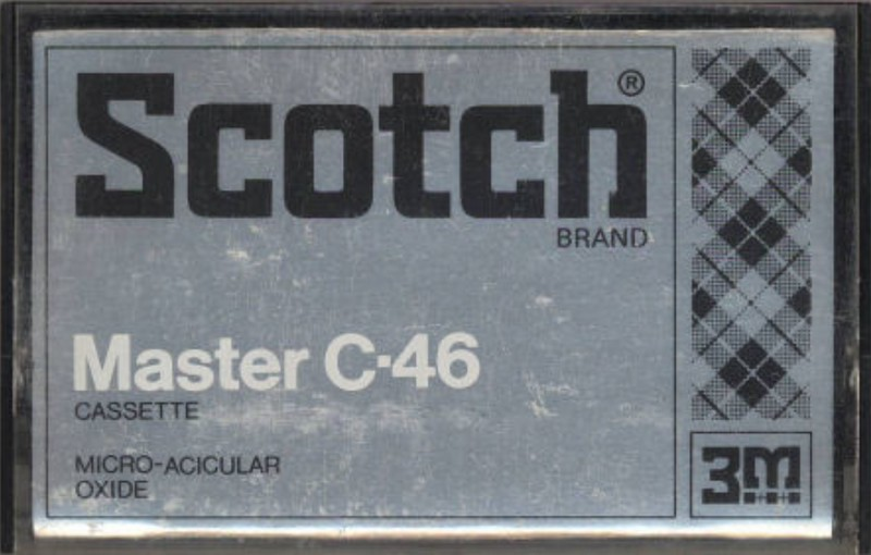 Compact Cassette Scotch Master 46 Type I Normal 1976 Japan