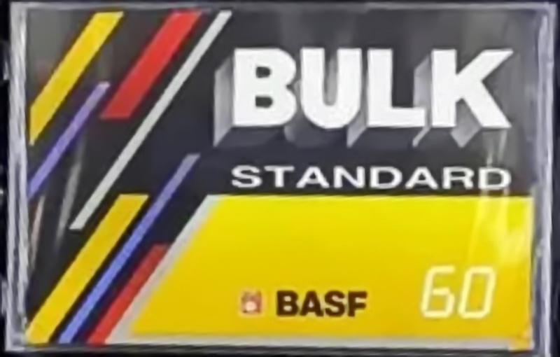 Compact Cassette BASF 60 "BULK Standard" Type I Normal Brazil