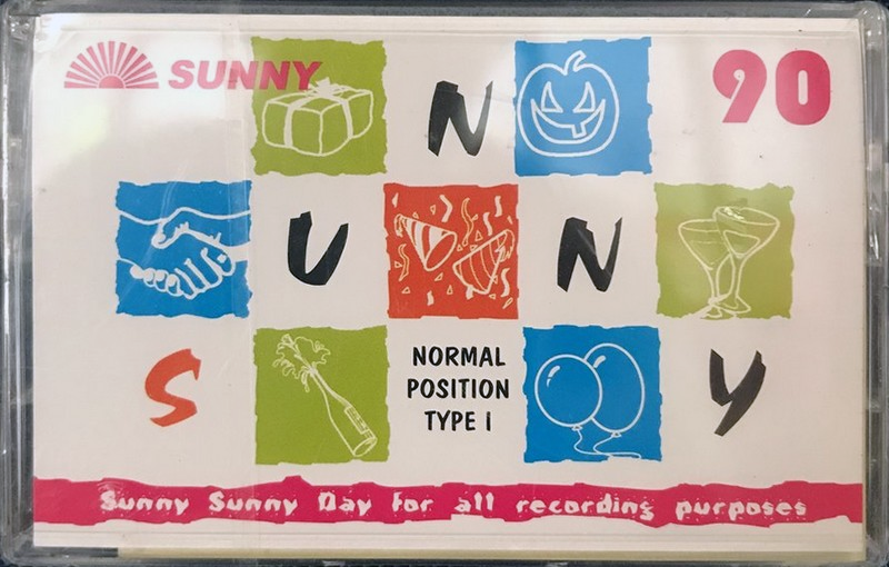 Compact Cassette Sunny Sunny Day 90 Type I Normal Indonesia