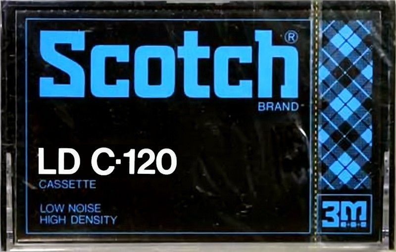 Compact Cassette Scotch LD 120 Type I Normal 1975 Japan