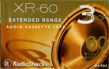 3 pack Radio Shack XR 60 "440-0984" Type I Normal 2002 USA