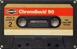 Compact Cassette Daimon 90 Type II Chrome 1977 Germany