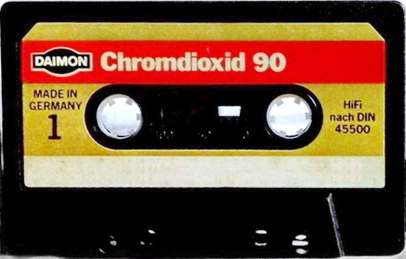Compact Cassette Daimon 90 Type II Chrome 1977 Germany