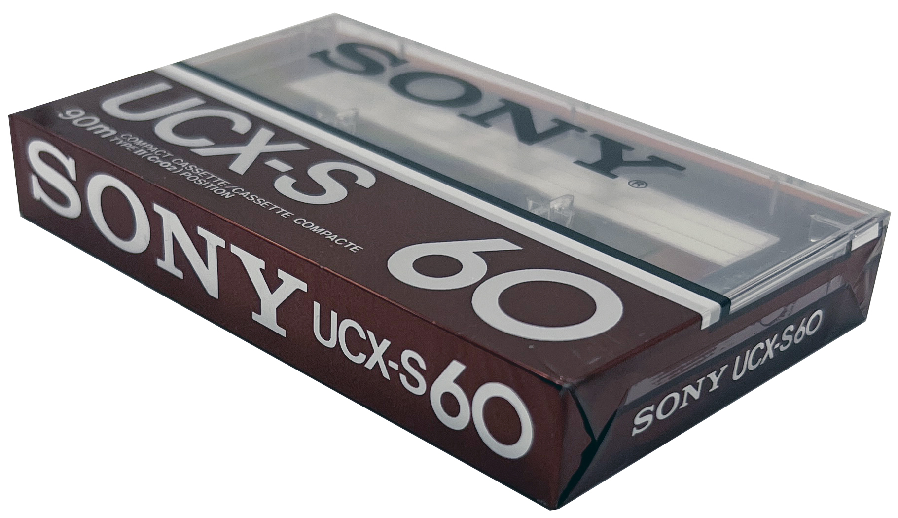 Compact Cassette Sony UCX-S 60 Type II Chrome 1982 Canada