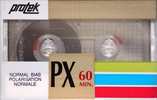 Compact Cassette Protek PX 60 Type I Normal Hong Kong