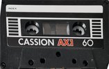 Compact Cassette Cassion AX 60 Type I Normal 1986 Canada