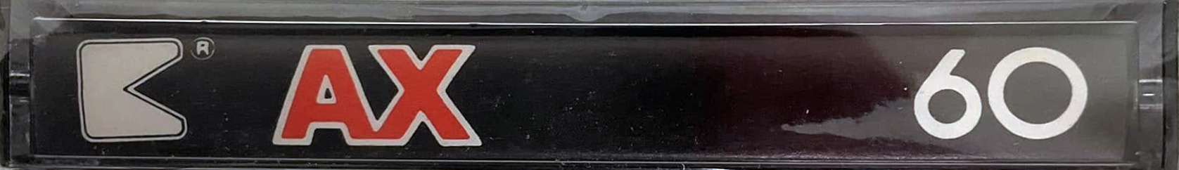 Compact Cassette Cassion AX 60 Type I Normal 1985 Canada