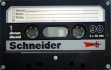 Compact Cassette Schneider 90 Type II Chrome 1983 Germany