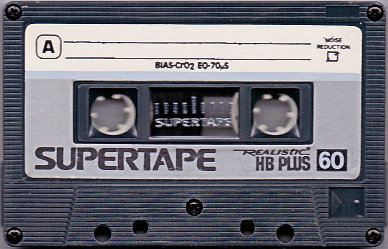 Compact Cassette SUPERTAPE HB Plus 60 "44-9226A" Type II Chrome 1992 Europe