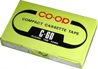 Compact Cassette CO-OP 60 Type I Normal 1972 Japan